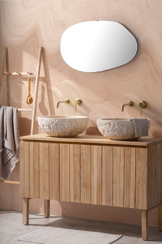 Hovia AB0150NE06W Movement Brown - mural w fale
