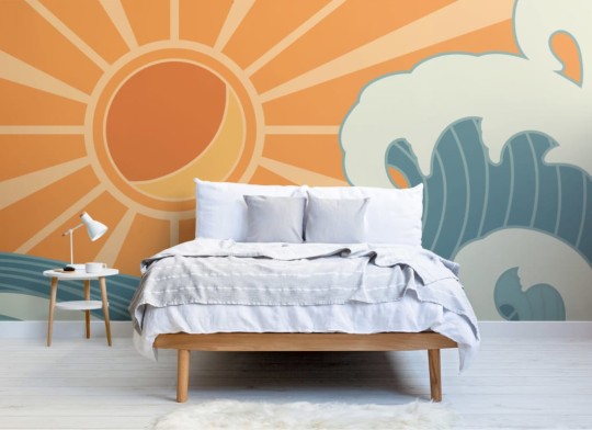 Hovia SS0020GR30W Oceanic - mural w morski motyw retro