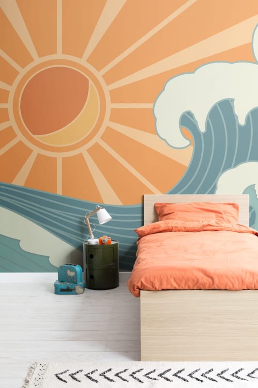 Hovia SS0020GR30W Oceanic - mural w morski motyw retro