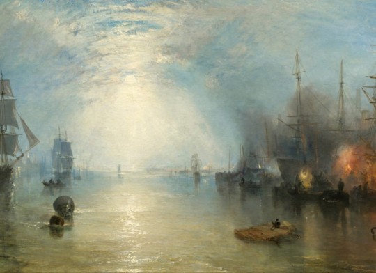 Hovia AR0029BU30W Keelman Heaving - mural w morze i statki