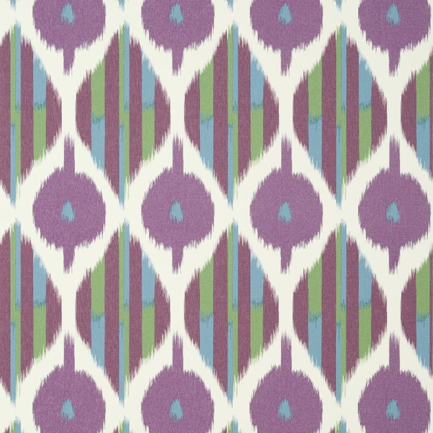 Anna French AT9852 Nara Kimono Eggplant - tapeta w geometryczny wzór inspirowany kimonem