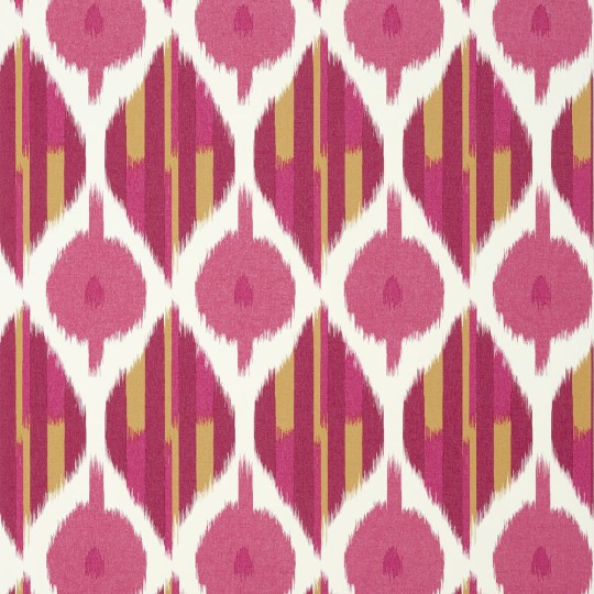 Anna French AT9853 Nara Kimono Fuchsia - tapeta w geometryczny wzór inspirowany kimonem