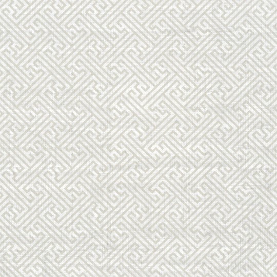 Anna French AT9839 Nara Charlotte Raffia Light Taupe - tapeta z rafii w geometryczny wzór