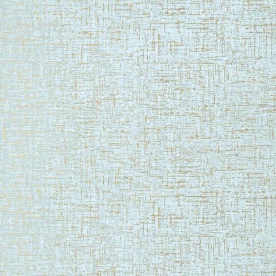 Anna French AT6118 Serenade Tresco Metallic Gold on Aqua - tapeta strukturalna o metalicznym wykończeniu