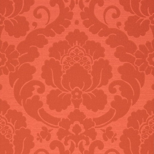 Anna French AT6135 Serenade Marlow Red - tapeta strukturalna w ornamenty