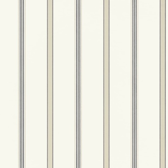 Anna French AT6140 Serenade Dawson Stripe Charcoal and Linen - tapeta w paski