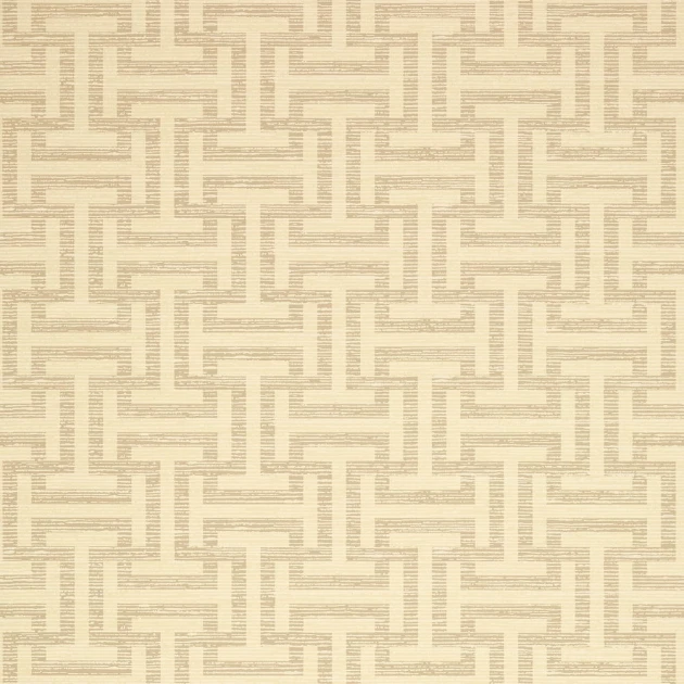 Anna French AT6147 Serenade Rymann Beige - tapeta strukturalna w geometryczny wzór