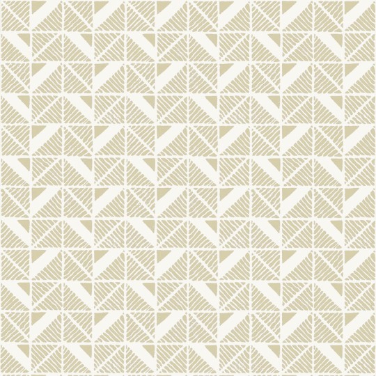 Anna French AT23112 Willow Tree Bloomsbury Square Beige - tapeta w geometryczny wzór