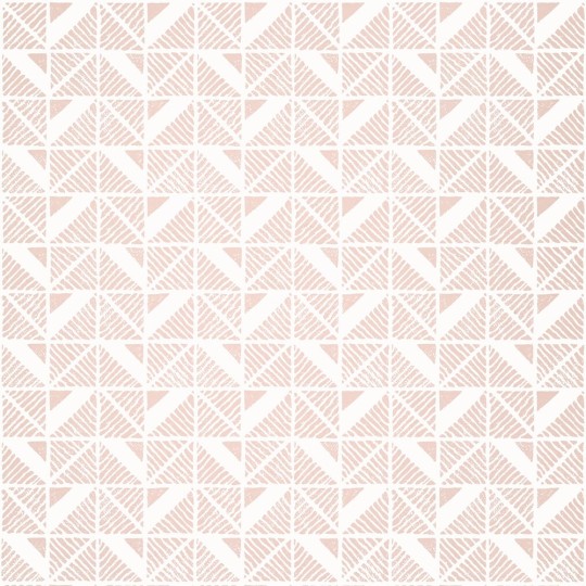 Anna French AT23113 Willow Tree Bloomsbury Square Blush - tapeta w geometryczny wzór