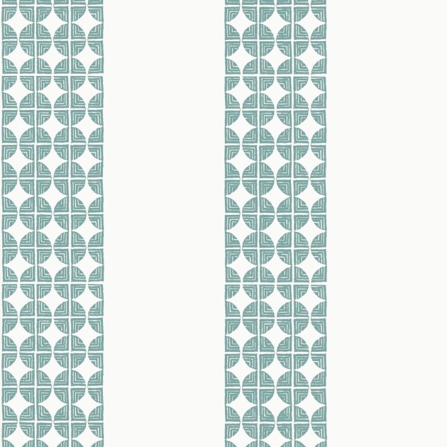 Anna French AT23129 Willow Tree Fairmont Stripe Teal - tapeta w dekoracyjne pasy
