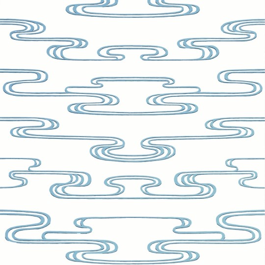 Anna French AT23153 Willow Tree Cloudwater Blue - tapeta w chmury w stylu japońskim
