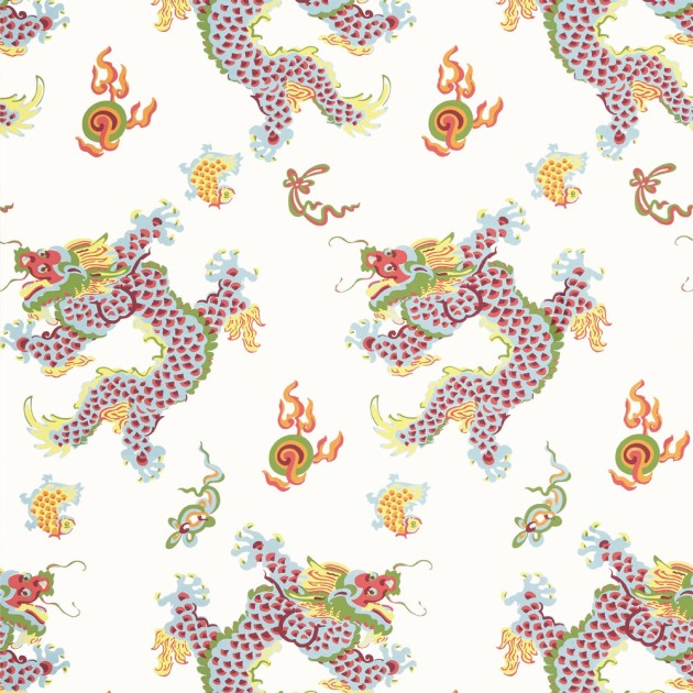 Anna French AT23179 Willow Tree Dragon Dance Multi - tapeta w smoki