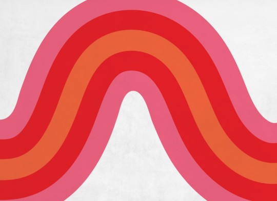 Hovia AB0096PI02W Rock Candy - mural w retro fale