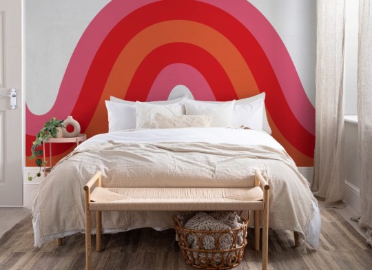 Hovia AB0096PI02W Rock Candy - mural w retro fale