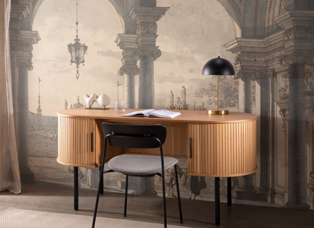 Hovia AR0024PU30W Colonnade - mural w barokową kolumnadę