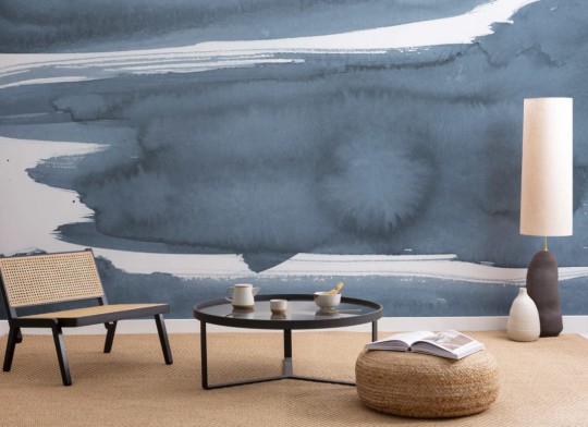 Hovia WA0006BU02W Woolf - mural w abstrakcyjny wzór abstrakcyjny