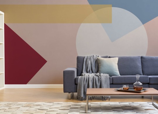Hovia GE0031MU03W Neues Sehen - mural w geometryczny wzór