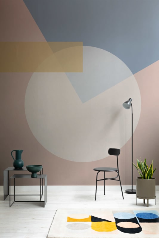 Hovia GE0031MU03W Neues Sehen - mural w geometryczny wzór
