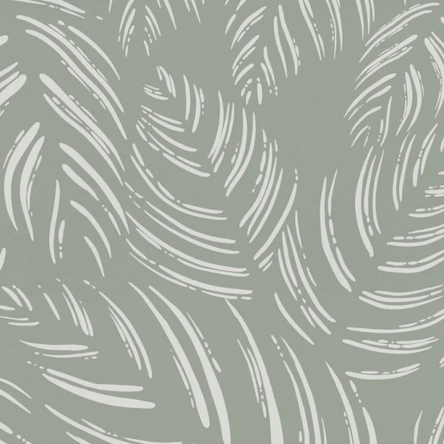 Hovia TR5051GR04W Synthesis Sage - mural w liście