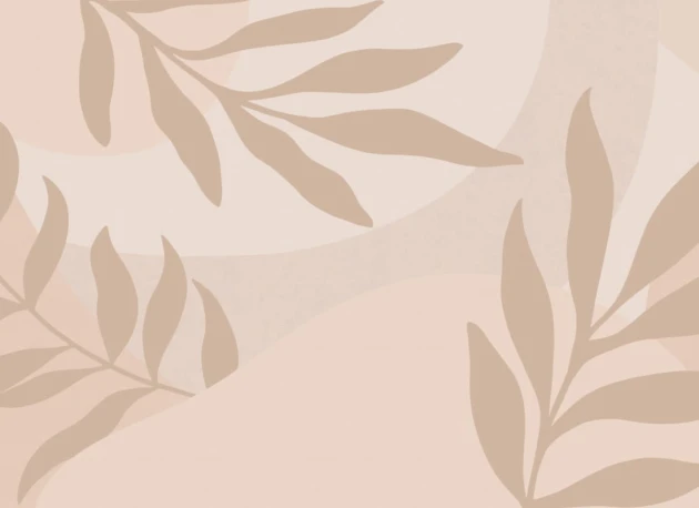 Hovia TR0082NE06W Habiba Beige - mural w egzotyczne liście