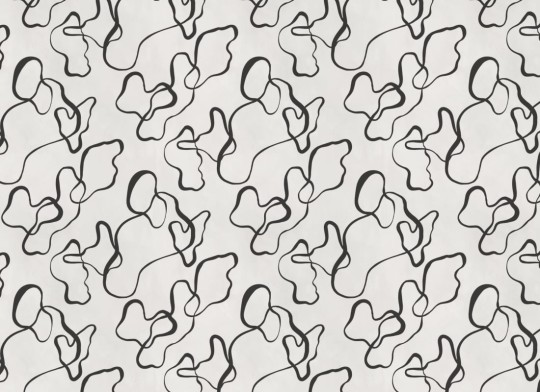 Hovia AB5007BW04W Float - mural w abstrakcyjny wzór