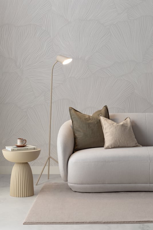 Hovia AB5021GE04W Lamella - mural w minimalistyczny motyw roślinny