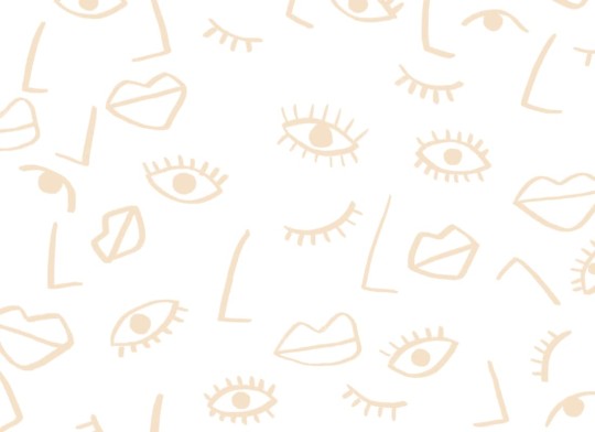 Hovia RP0002NE03W Picasso Nude - mural w twarze w stylu Picassa