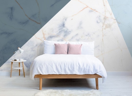 Hovia GE0107BU02W Chill - mural z efektem marmuru