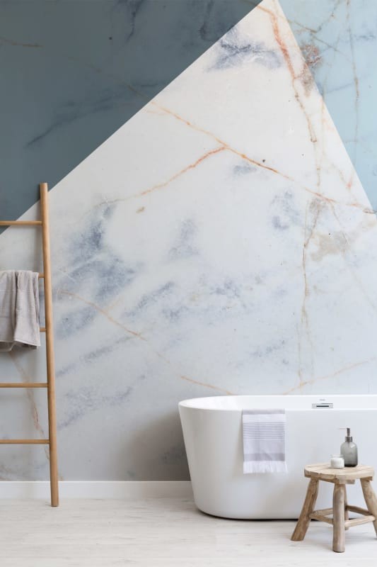 Hovia GE0107BU02W Chill - mural z efektem marmuru