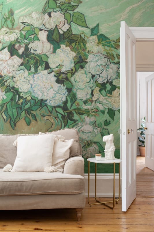 Hovia AR0055GR30W Roses - mural w róże Vincenta Van Gogha