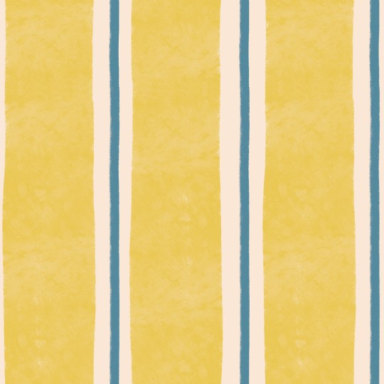 Dekornik DEKO.TAP.501 Stripes Draw Yellow Blue - tapeta w paski