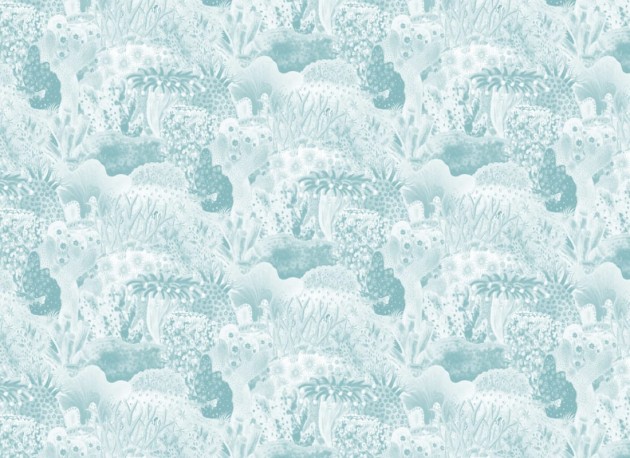 Hovia OC5004BU06R Anthozoa Blue - tapeta w rafę koralową
