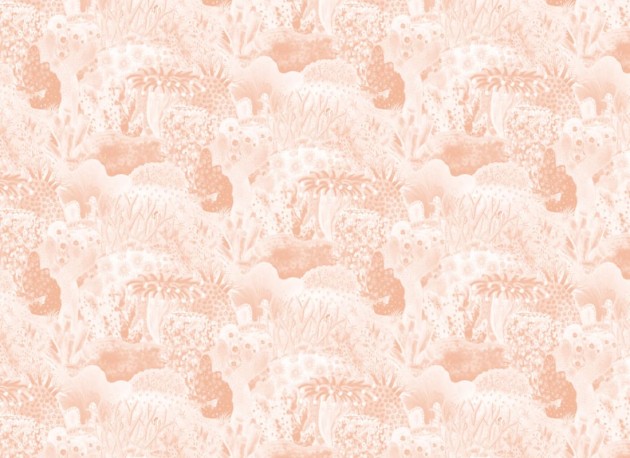 Hovia OC5005PI06R Anthozoa Peach - tapeta w rafę koralową