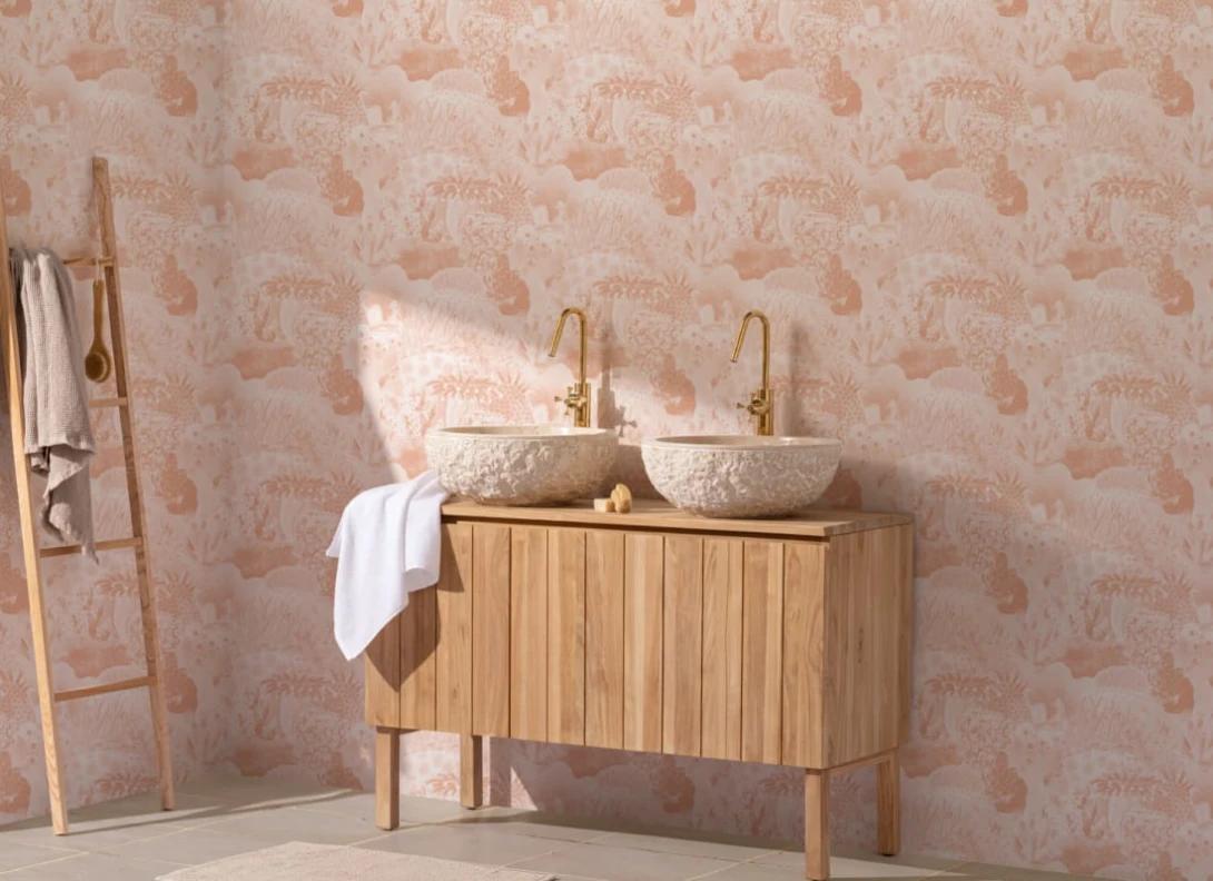 Hovia OC5005PI06R Anthozoa Peach - tapeta w rafę koralową