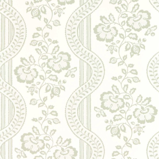 Sanderson 217428 Country Woodland Aubrey Lambs Ear - tapeta botaniczny szlak