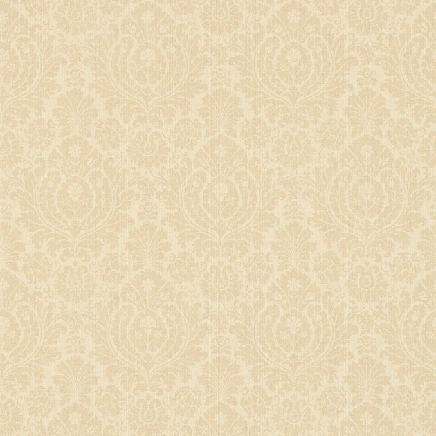 Sanderson 214069 Country Woodland Fabienne Sand - tapeta w stylu damask