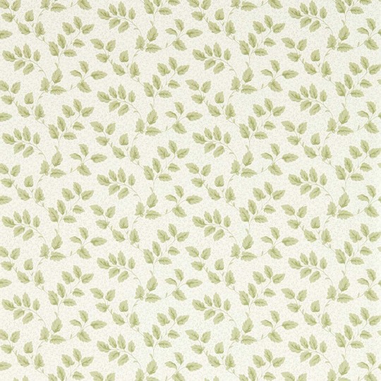 Sanderson 217422 Country Woodland Tomato Leaf Green - tapeta w liście