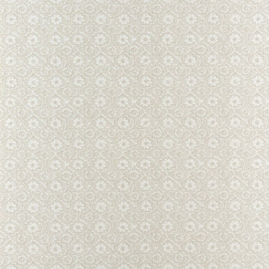 Anna French AT16141 Belvedere Holly Trellis Off White - tapeta w stylizowane kwiaty ostrokrzewu