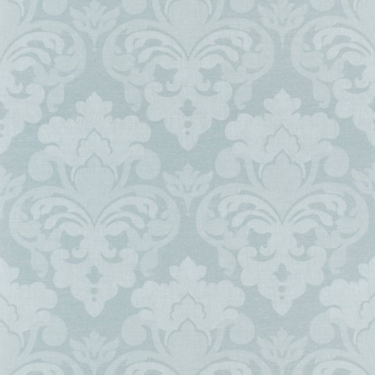 Anna French AT16120 Belvedere Darcey Damask Soft Blue - tapeta w roślinne ornamenty