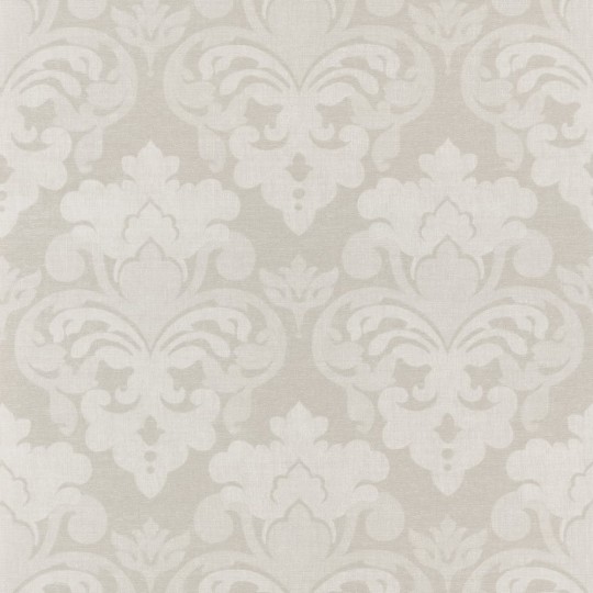 Anna French AT16122 Belvedere Darcey Damask Flax - tapeta w roślinne ornamenty