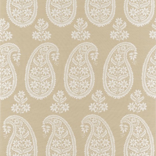 Anna French AT16111 Belvedere Campania Paisley Beige - tapeta imitująca tkaninę w motyw paisley