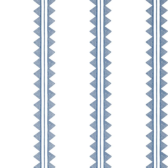 Thibaut T16226 Kismet Agave Stripe Navy - tapeta w dekoracyjne paski