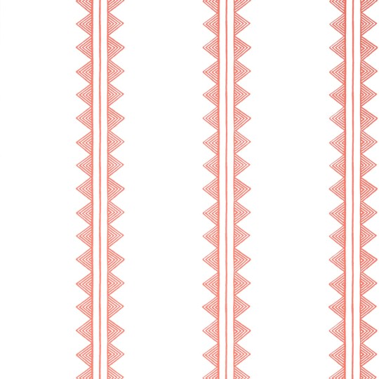 Thibaut T16231 Kismet Agave Stripe Coral - tapeta w dekoracyjne paski