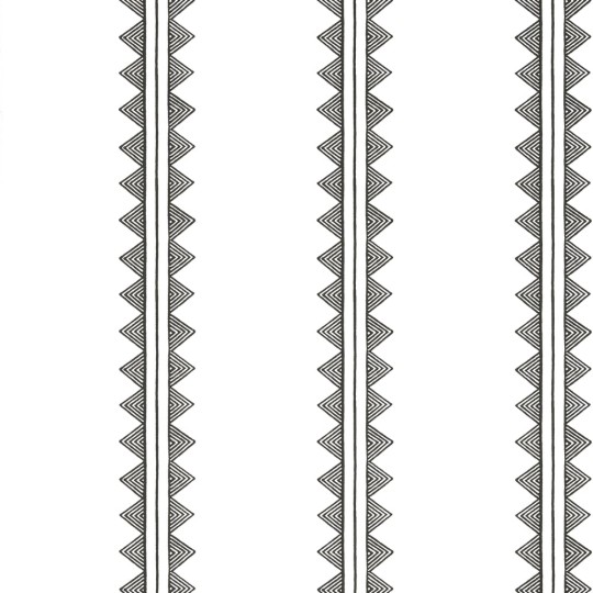 Thibaut T16232 Kismet Agave Stripe Black - tapeta w dekoracyjne paski