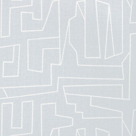 Thibaut T41031 Modern Resource 4 Matrix Soft Blue - tapeta imitująca tkaninę w abstrakcyjne linie