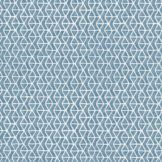 Thibaut T42000 Sojourn Stony Brook Spa Blue - tapeta w geometryczny wzór