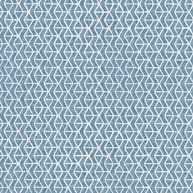 Thibaut T42000 Sojourn Stony Brook Spa Blue - tapeta w geometryczny wzór