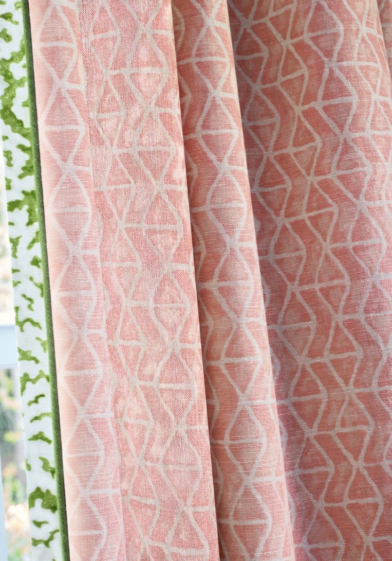 Thibaut T42000 Sojourn Stony Brook Spa Blue - tapeta w geometryczny wzór