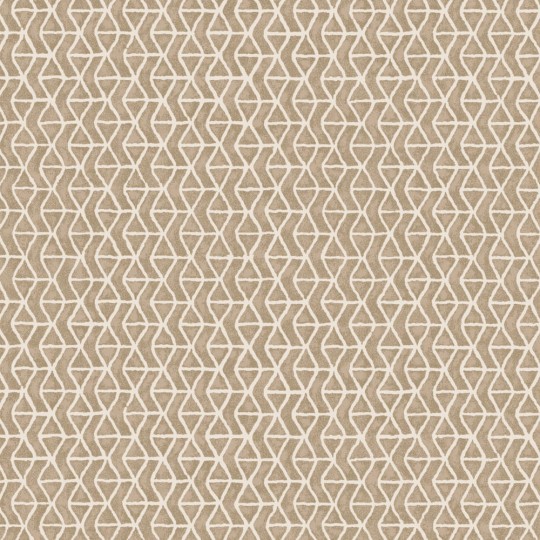 Thibaut T42003 Sojourn Stony Brook Beige - tapeta w geometryczny wzór