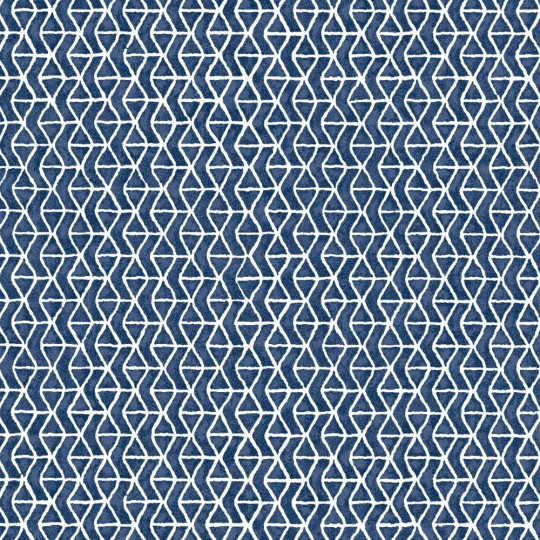 Thibaut T42007 Sojourn Stony Brook Navy - tapeta w geometryczny wzór